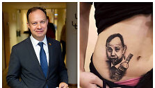 Aurelijus Veryga, tatuiruotė