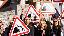 Kultūros bendruomenės protestas prie&scaron; kandidatą į kultūros ministrus