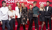 Žygimantas Gečas, Anžela Adamovič-Gečienė, Gerda Žemaitė, Ąžuolas Misiukevičius su mama, Rasa Barauskaitė, Petras Daunys
