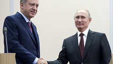 Vladimiras Putinas ir Recepas Tayyipas Erdoganas