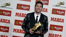 Lionelis Messi atsiėmė &bdquo;Auksinį batelį&ldquo;