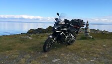 Aido Bubino ekstremali kelionė i&scaron; Nordkapo į Tarifą