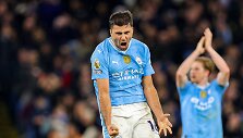 Rodri įvartis i&scaron;gelbėjo "Manchester City" nuo pralaimėjimo namie.