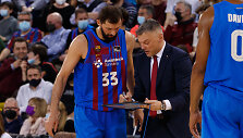 Nikola Mirotičius ir &Scaron;arūnas Jasikevičius