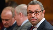 Didžiosios Britanijos užsienio reikalų sekretorius Jamesas Cleverly