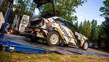 Ovidijaus Va&scaron;tako treniruotė prie&scaron; &bdquo;Rally Auk&scaron;taitija&ldquo; varžybas