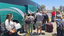 I&scaron; Izraelio evakuojami lietuviai pasiekė pasienį su Jordanija