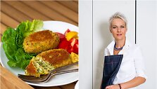 Nida Degutienė ir jos kepti kotletai