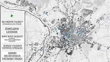 Interaktyvios parodos po Vilnių žemėlapis