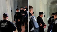 Kaltinamąjį į teismą atvedė ir i&scaron;vedė 4 konvojaus pareigūnai