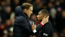 Thomas Tuchelis ir Kylianas Mbappe