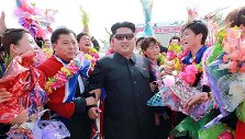 &Scaron;iaurės Korėjoje yra kuo pasidžiaugti jos lyderiui Kim Jong Unui