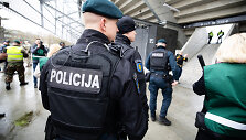 Policijos pareigūnų ir kitų tarnybų pratybos Dariaus ir Girėno stadione