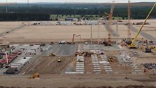 Berlyne intensyviai statoma &bdquo;Gigafactory 4&ldquo; gamykla