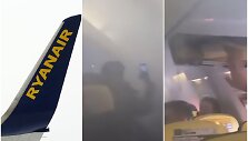 &bdquo;Ryanair&ldquo; lėktuvas tik pakilęs apsipylė dūmais