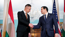 Peteris Szijjarto ir Marco Rubio