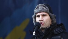 Sekmadienio mitingas Kijeve: susirinko daugiau nei 50 tūkst. opozicijos &scaron;alininkų, kalba Vitalijus Klyčko