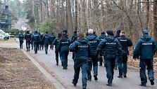 Prie Leonido Volkovo namų dirba policijos pareigūnai