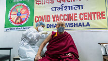 Dalai Lama paskiepytas nuo COVID-19