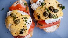 Benedikto kiau&scaron;iniai su &bdquo;hollandaise&ldquo; padažu