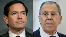 Marco Rubio ir Sergejus Lavrovas / JIM WATSON PAVEL BEDNYAKOV / AFP