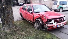 Avarija &Scaron;ilutės mieste: per plauką i&scaron;vengta tragedijos