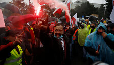 Ūkininkų protestas Var&scaron;uvoje