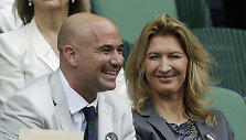 Teniso legendos - Andre Agassis su žmona Steffi Graf 
