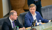 Saulius Skvernelis ir Ramūnas Karbauskis