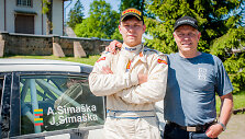 Legendinio ralisto Aurelijaus Sima&scaron;kos sūnus Justas &bdquo;Rally Talsi&ldquo; pradės kovas Lietuvos ralio čempionate