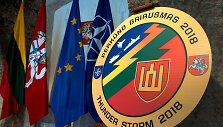 Spaudos konferencija apie busimas karines pratybas Lietuvoje
