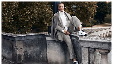 &bdquo;H&M Conscious&ldquo; 2019 m. rudens kolekcijos modelis