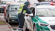 Kelių policijos reidas Tvirtovės alėjoje