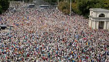Protestai Moldovoje