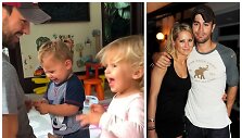 Enrique Iglesias, Ana Kurnikova ir jųdviejų vaikai
