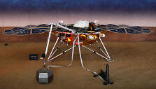 Zondo &bdquo;Insight&ldquo; modelis NASA reaktyvinių variklių laboratorijoje