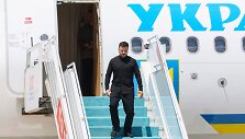 Ukrainos prezidentas Volodymyras Zelenskis atvyko į Turkiją / ADEM ALTAN / AFP