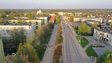 Klaipėdos rajono gyventojus ir svečius džiugina gėlių žiedai.