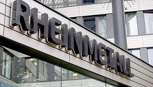 &bdquo;Rheinmetall&ldquo; logotipas / Thomas Banneyer / dpa/picture-alliance