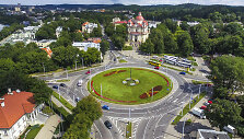 Naujai paženklinta žiedinė sankryža