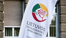 Lietuvos socialdemokratų darbo partijos  būstinės atidarymas