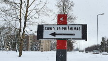 Ukmergės ligoninės COVID-19 priėmimas