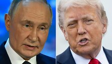 Vladimiras Putinas ir Donaldas Trumpas / OLGA MALTSEVA SAUL LOEB / AFP