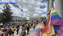 Vilniuje rengiamos LGBT eitynės už lygybę