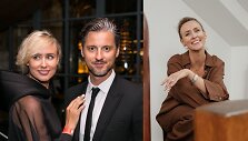 Vytautas Rum&scaron;as jaunesnysis ir Eva Saikovska