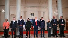 Europos lyderiai Baltuosiuose rūmuose / ANDREW CABALLERO-REYNOLDS / AFP