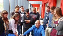 Kauno miesto savivaldybės nuotr. Dizainerių i&scaron; Kauno miesto savivaldybės ir bendrovės &bdquo;Elinta&ldquo; užduotis &ndash; sukurti modernaus ir miesto poreikius i&scaron;pildančio vie&scaron;ojo transporto, kuris kursuotų Laisvės alėjoje, viziją.