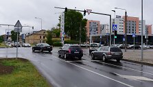 Rekonstruota P. Luk&scaron;io ir J. Kubiliaus gatvių sankryža &Scaron;iaurės miestelyje