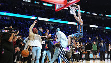NBA dėjimų konkurso momentai