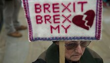 Protestas prie &bdquo;Brexit&ldquo;